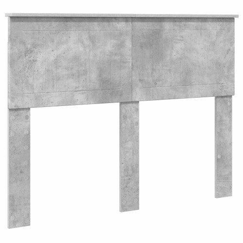 Berkfield Headboard Concrete Grey Engineered wood 1