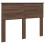 Berkfield Headboard Brown Oak Engineered wood 2