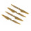 Propellers Set 4PCS Quick Release ABS Drone Replacement Blades for Hubsan H501S for Stable Flight 1