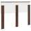 Berkfield Headboard Brown Oak Engineered wood 6