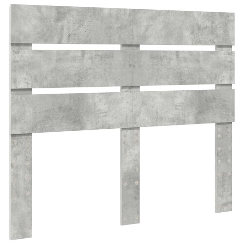 Berkfield Headboard Concrete Grey Engineered Wood 1