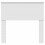 Berkfield Headboard White Engineered wood 4