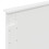 Berkfield Headboard White Engineered wood 8