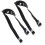 Chin Strap Protector Polyester Football Helmet Work Adjustable 2 Pcs 1
