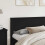 Berkfield Headboard Black Oak Engineered wood 3