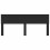 Berkfield Headboard Black Oak Engineered wood 4
