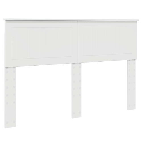 Berkfield Headboard Gloss White Engineered wood 1