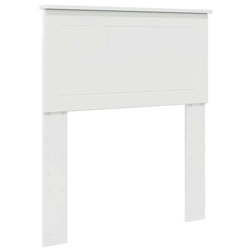 Berkfield Headboard Gloss White Engineered wood 1