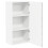 Berkfield Dishwasher Panel Lucca Concrete Grey 50 x 31 x 100 cm 5