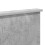 Berkfield Headboard Concrete Grey Engineered wood 7