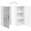 Berkfield Dishwasher Panel Lucca Concrete Grey 50 x 31 x 100 cm 11