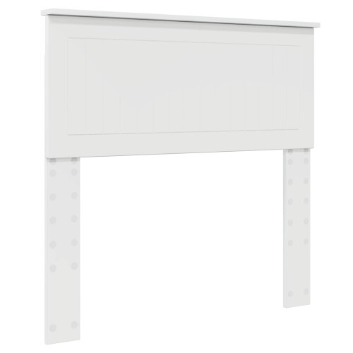 Berkfield Headboard Gloss White Engineered wood 1