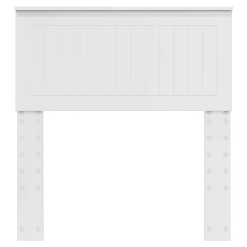 Berkfield Headboard Gloss White Engineered wood