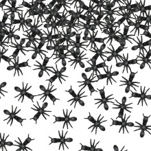 Halloween Fake Ants 300Piece Set Realistic Plastic Ants for Pranks Crafts and Party Decorations