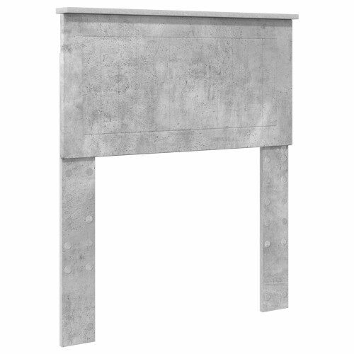 Berkfield Headboard Concrete Grey Engineered wood 1