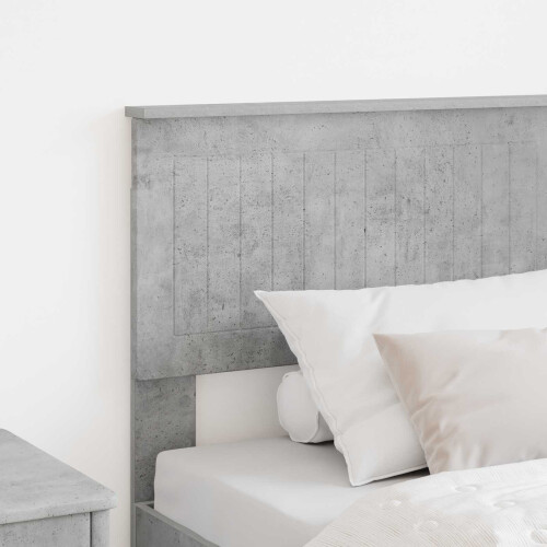 Berkfield Headboard Concrete Grey Engineered wood 2