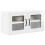 Berkfield Dishwasher Panel Lucca High Gloss White 80 x 31 x 40 cm 3