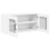 Berkfield Dishwasher Panel Lucca High Gloss White 80 x 31 x 40 cm 5