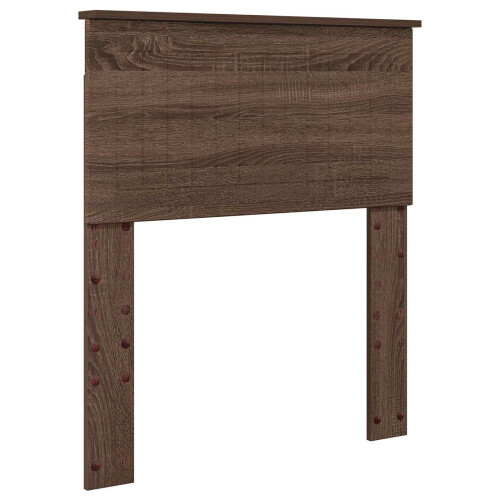 Berkfield Headboard Brown Oak Engineered wood 1