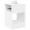 Berkfield End Table White 30.5 x 30 x 45 cm Engineered Wood 3