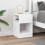 Berkfield End Table White 30.5 x 30 x 45 cm Engineered Wood 4