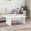 Berkfield Coffee Table White 93 x 53 x 33 cm Engineered Wood 4