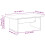 Berkfield Coffee Table White 93 x 53 x 33 cm Engineered Wood 10