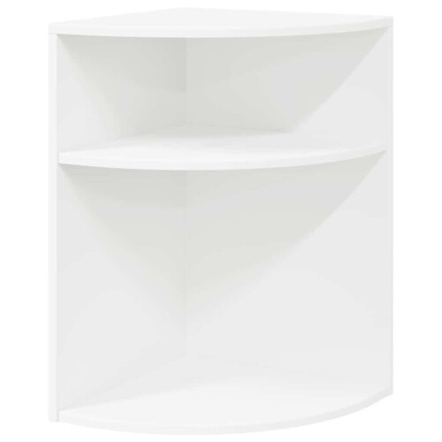 Berkfield End Table White 39.7 x 39.7 x 60 cm Engineered Wood 1