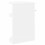 Berkfield End Table White 39.7 x 39.7 x 60 cm Engineered Wood 7