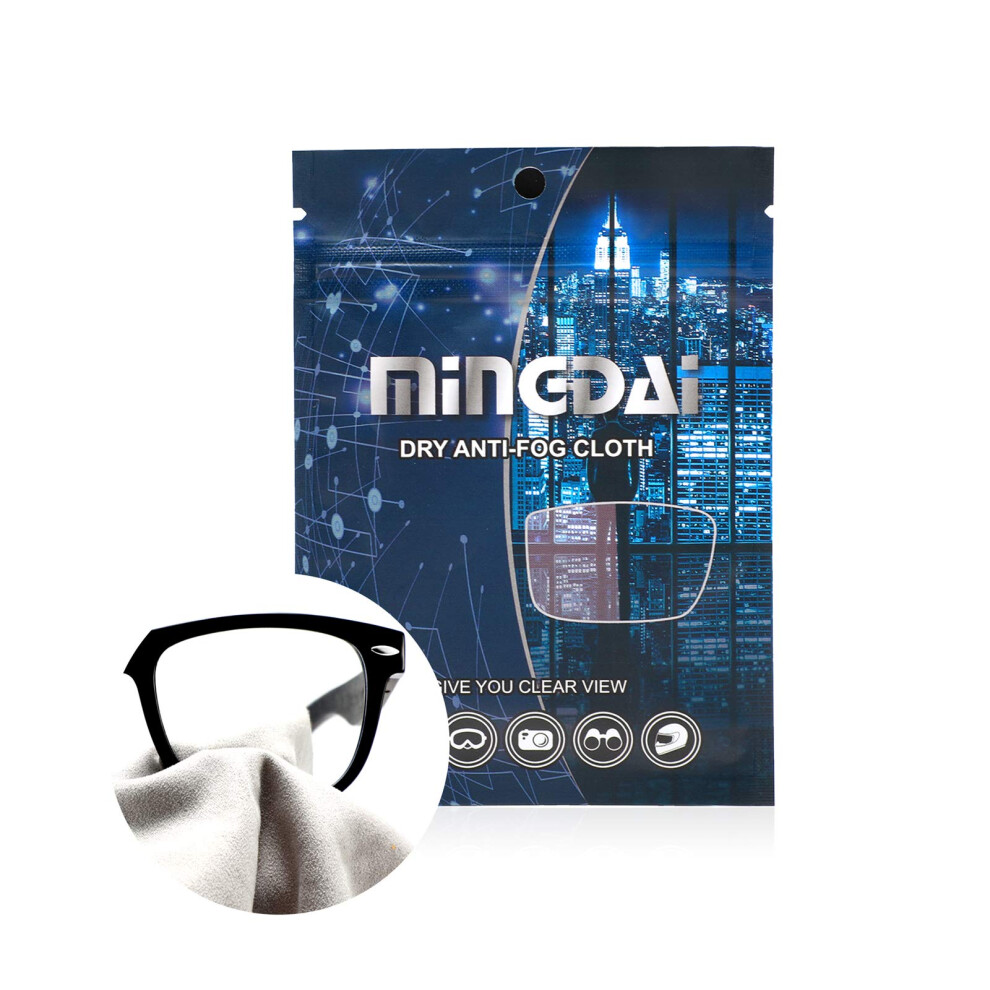 Anti Fog Cleaning Cloth Reusable Microfiber Glasses Wipes Antifog Lens Cleaner for Eyewear