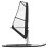 Berkfield Inflatable Stand Up Paddleboard with Sail Set Black and White 3