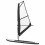 Berkfield Inflatable Stand Up Paddleboard with Sail Set Black and White 4