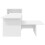 Berkfield Console Table White 91.5 x 35 x 38.5 cm Engineered Wood 6