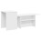 Berkfield Console Table White 91.5 x 35 x 38.5 cm Engineered Wood 7