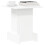 Berkfield End Table White 35.5 x 35 x 40 cm Engineered Wood 3