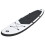 Berkfield Inflatable Stand Up Paddle Board Set Black and White 2