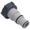 Berkfield Pool Hose Adapters 2 pcs Plastic 3