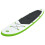 Berkfield Inflatable Stand Up Paddle Board Set Green and White 2
