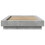 Berkfield Bed Frame without Mattress Concrete Grey 90x190 cm Single 4