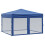 Berkfield Folding Party Tent with Sidewalls Blue 3x3 m 2
