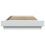 Berkfield Bed Frame with LED Lights without Mattress White 75x190cm 5