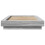 Berkfield Bed Frame without Mattress Grey Sonoma 75x190 cm Small Single 4