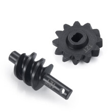 SCX24 Overdrive Gears 12T Hardened Steel Differential Set for Axial Crawler Faster Steering Control