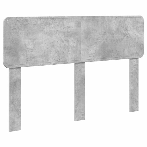 Berkfield Headboard Concrete Grey Engineered wood 1