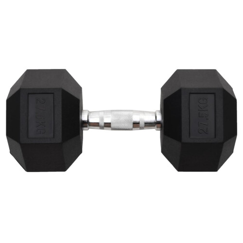 Berkfield Dumbbell 27.5 kg Cast Iron 2