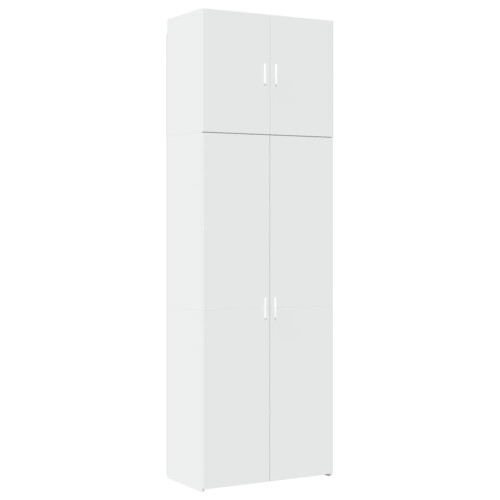 Berkfield Highboard White 80x42.5x249 cm Engineered Wood 1