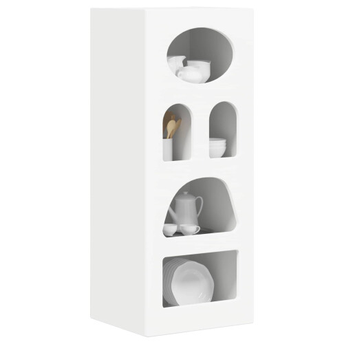 Berkfield Sideboard White 40 x 35 x 100.5 cm Engineered Wood 2