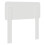 Berkfield Headboard White Engineered wood 6