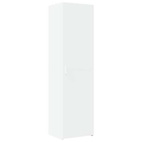 Berkfield Highboard White 50x42.5x185 cm Engineered Wood 1