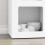 Berkfield Sideboard White 59 x 35 x 80.5 cm Engineered Wood 5